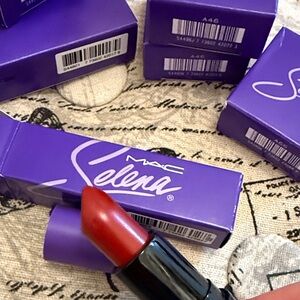 MAC Cosmetics Selena Collection Lipstick in Bold Red